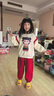 G.DUCKKIDS小黃鴨童裝哪吒衣服女童套裝夏季2025新款兒童夏裝小女孩短袖短褲 圖片色 100 建議2~3歲【 90-100cm】cm 曬單實(shí)拍圖
