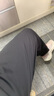 班尼路（Baleno）冰感防曬直筒褲女2025年夏季UPF50+戶外運動褲子清涼透氣高腰長褲 曬單實拍圖