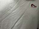Jordan男子喬丹 純棉透氣 刺繡Logo短袖T恤FN5983-100白XL 曬單實(shí)拍圖