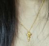 周大福 流金歲月系列復(fù)古滿天星黃金項鏈女禮物(工費:760計價)F234230 40cm 足金 約5.80g 曬單實拍圖