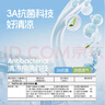 Hello Kitty女童冰絲防蚊褲夏季薄款2025新款 hken蒂糖果K清涼綠  130 曬單實(shí)拍圖