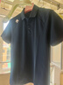 DESCENTE迪桑特TRAINING系列綜訓TOUGH男士速干短袖POLO衫夏季 NV-Naval Academy L (175/96A) 曬單實(shí)拍圖