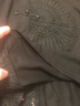 MsShe【涼感棉】大碼女裝2025夏季胖mm新中式鏤空蕾絲中長短袖T恤 黑色現(xiàn)貨 4XL 曬單實拍圖
