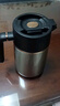 炊大皇燜茶壺內(nèi)噴陶瓷鎖鮮大容量茶水分離保溫壺泡茶壺悶茶壺 黑色1L 曬單實拍圖