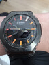 卡西歐（CASIO）G-SHOCK「炫彩漸變系列」 運動(dòng)男士手表石英手表防水防震手表 GM-B2100BPC-1APRT 曬單實(shí)拍圖