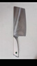 王麻子家用菜刀斬切刀切肉切菜砍骨刀具【頂級9鉻鋼+斬切兩用】 曬單實(shí)拍圖
