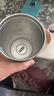 恩爾美（nRMEi）德國品牌全自動(dòng)磁吸攪拌杯智能顯溫咖啡杯辦公車載便攜高顏值水杯 咖色 500ml 曬單實(shí)拍圖