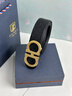 古士旗（GUSKI）法國品牌男士皮帶男真皮內穿式牛皮腰帶男生日禮物送男友老公 金色鋼扣+頭層牛皮【專(zhuān)柜禮盒】 105cm -130cm，可聯(lián)系客服指定 曬單實(shí)拍圖