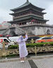 雨程帽檐一次性雨衣便攜透明長款全身防暴雨成人加厚戶外旅行登山雨披 沁紫【買1發(fā)5】共5件 曬單實(shí)拍圖