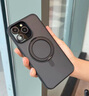 玄皇【高端頂配丨特種防摔】適用蘋果15promax手機(jī)殼iphone15pro保護(hù)套旋轉(zhuǎn)支架磁吸透明不發(fā)黃磨砂 【鈦黑色】親膚防滑耐臟丨360°旋轉(zhuǎn)支架磁吸殼 iPhone15【配康寧鋼化膜】 曬單實(shí)拍圖