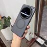 和肯磨砂膚感磁吸適用vivoX200pro手機殼防摔防指紋x200ultra亞克力X200s簡約高級感X200Promini保護殼 【透黑】隱沙系列 防指紋 磁吸充電 vivo X200S 曬單實拍圖