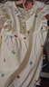 優(yōu)奇嬰兒衣服女寶寶夏季超薄飛飛袖連體衣女童夏天碎花哈衣爬爬服外出 曬單實拍圖