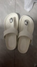 CHARLES&KEITH厚底金屬裝飾人字拖外穿拖鞋生日禮物CK1-70920183 Chalk粉白色 35 （225） 曬單實(shí)拍圖