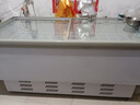 澳柯瑪（AUCMA）商用展示冰柜大容量臥式冷藏柜超市保鮮柜海鮮市場(chǎng)展示柜玻璃門(mén)商超島柜雪柜 2.0米 566升丨智能數顯丨D2010P 曬單實(shí)拍圖