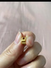 同心鳳黃金小桃花轉(zhuǎn)運珠手串硬金999足金桃花黃金手鏈串珠送女友 1g,桃花轉(zhuǎn)運珠-多退少補 曬單實拍圖