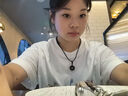 棉致設(shè)計(jì)感小眾印花純棉短袖t恤女夏季2025新款休閑五分袖半袖上衣 白色【1500高品質(zhì)17】 L 105-125斤 曬單實(shí)拍圖