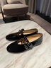 思加圖方槍槍同款金箔鞋瑪麗珍鞋芭蕾鞋EA918AQ5 酷颯黑 39 曬單實(shí)拍圖