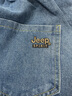 JEEP SPIRIT吉普牛仔褲男士秋季美式復(fù)古直筒褲子男寬松闊腿休閑長(zhǎng)褲深藍(lán)XL 曬單實(shí)拍圖