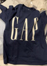 GAP【情人節(jié)】男女裝春季棉質(zhì)印花logo圓領短袖T恤寬松上衣725624 曬單實拍圖