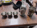 京東京造 純鈦旅行茶具套裝 整套泡茶器全套功夫茶具【防燙茶杯】 6件套 曬單實(shí)拍圖