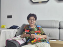 佰絲堂假發(fā)女短發(fā)全頭套式中老年媽媽短卷發(fā)全真發(fā)均碼（深棕色） 曬單實拍圖
