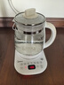 美的（Midea）養(yǎng)生壺1.5L全自動玻璃恒溫養(yǎng)生燒水壺燉煮一體煮茶壺24h預約40-90℃11段控溫花茶燉湯熱奶多功能 0膠水+提壺記憶+防干燒 1.5L 食品級不銹鋼 【365天只換不修】 曬單實拍圖