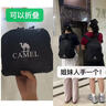 【駱駝清倉(cāng)價(jià)】戶外折疊雙肩包運(yùn)動(dòng)休閑登山旅行背包 黑色 曬單實(shí)拍圖