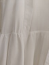 ELLE KIDS童裝 無(wú)袖刺繡連衣裙女兒童夏季新款學(xué)院風(fēng)翻領(lǐng)寬松裙子 白色 160 (S) 曬單實(shí)拍圖