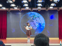 衣諾坊女童白襯衫短袖夏款兒童白T恤小學(xué)生襯衣大合唱班服六一演出禮服 曬單實拍圖