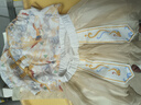 漢宮優(yōu)品女寶寶漢服套裝短袖唐裝夏季薄款分衣服兩件套超仙國(guó)風(fēng)女童旗袍 精衛(wèi)填海 90 曬單實(shí)拍圖