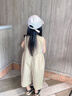 格素凡寶寶夏裝套裝2025新款兒童帥氣背帶褲男女童休閑背心連體褲漁夫褲 漁夫背帶褲(配T恤) 90 曬單實拍圖