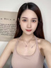 夢可飾星愿獨角獸S925銀夜光項鏈輕奢精致熒光琺瑯吊墜女鎖骨鏈520禮物 星愿獨角獸項鏈 925銀贈禮盒+證書 曬單實拍圖