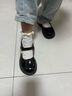 G·DUCK KIDS小黃鴨女童小皮鞋2024春秋新款黑色瑪麗珍鞋鞋子演出鞋兒童公主鞋 黑色 （腳長(zhǎng)加1cm下單哦） 31 （內(nèi)長(zhǎng)19.2cm） 曬單實(shí)拍圖