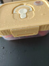 沃德百惠（WORTHBUY）飯盒食品級(jí)分格便當(dāng)盒可微波加熱飯盒上班族學(xué)生便攜專用分格飯盒 黃色長方形-單格760 ml 曬單實(shí)拍圖