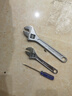 綠林（GREENER）活動(dòng)扳手6+8寸套裝工具萬(wàn)能家用活口扳手大開(kāi)口多衛(wèi)浴扳子光柄 曬單實(shí)拍圖