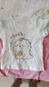 優(yōu)奇嬰兒短袖上衣夏季薄款寶寶t恤夏裝半袖純棉a類衣服幼兒打底衫睡衣 曬單實拍圖