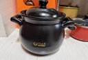 陶煲王6-8升10升陶瓷砂鍋煲湯煤氣灶家用4-6人耐高溫干燒不裂老式土沙鍋 福祿團圓煲【1100℃干燒不裂】 5L 曬單實(shí)拍圖