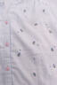 MEJU純棉雙層紗布女長袖睡衣溫柔粉色可愛刺繡V領(lǐng)家居服套裝女裝 紫色 XL 曬單實拍圖