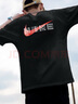 耐克（NIKE） 短袖男士 26春夏學(xué)生新款運動(dòng)衣服全棉中高考滿(mǎn)分答題卡全對T恤 主推/黑色全棉親膚/曬圖退5 XL (180/96A) 曬單實(shí)拍圖