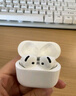 Apple/蘋果 AirPods 4(支持主動降噪)搭配無線充電盒(USB-C)蘋果耳機 藍牙耳機適用iPhone/iPad 四代 曬單實拍圖