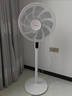 美的電風(fēng)扇家用遙控定時(shí)落地扇臥室客廳變頻直流輕音低噪小型臺立兩用風(fēng)扇落地大風(fēng)力電扇一級能效 FS40-18AR【9葉遙控 三種高度可調】 曬單實(shí)拍圖