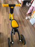 uonibaby品牌授權(quán)兒童三輪車腳踏車1-3-6歲寶寶兒童車遛娃神器平衡車手推 25款巴洛克黃+推桿-適高68-128cm 升級(jí)版 曬單實(shí)拍圖