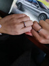 七可情比金堅莫桑鉆石情侶戒指一對訂婚結(jié)婚對戒七夕情人節(jié)禮物送女友 曬單實拍圖