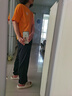 蕉下（beneunder）防曬褲休閑褲女新款冰絲涼感束腳褲冰觸系列AL205 漫暮黑 S 曬單實(shí)拍圖