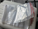 登比食品自封袋13號40*60cm加厚防水密封PE收納封口保鮮封口袋塑封袋 曬單實(shí)拍圖