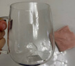 物生物（RELEA）茶杯男女士茶水分離杯玻璃杯帶過(guò)濾水杯辦公泡茶杯子耐高溫花茶杯 曬單實(shí)拍圖