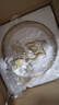 大觀園（DGY）新中式全銅壁燈輕奢簡約現(xiàn)代燈具樓梯過道臥室床頭燈梅蘭竹菊488O 小鹿左-銅本色20CM三色15W全光譜 曬單實拍圖