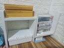 朗程書架桌上桌面置物架辦公桌多層書柜簡易擺放架收納架學(xué)習(xí)桌儲物架 福利【伸縮（24-42）CM】暖白色 超簡易安裝-十分鐘搞定 曬單實拍圖