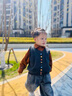G.DUCKKIDS小黃鴨童裝女童套裝春秋2025新款兒童衣服針織開(kāi)衫馬甲女寶寶坎肩 灰色 110 建議4~5歲【100-110cm】cm 曬單實(shí)拍圖