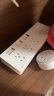 奧克斯86型擴(kuò)展式插座廚房拓展軌道轉(zhuǎn)換器暗裝家用帶開(kāi)關(guān)排插 21孔向左拓展五孔白色 曬單實(shí)拍圖